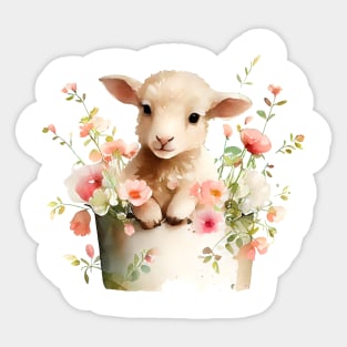 Cute lamb Sticker